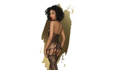 Penthouse Lingerie Fancy Me Womens Bodystocking Black Body Stockings